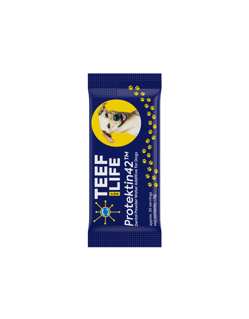 TEEF For Life Teef for Life | Dental Powder Water Additive For Dogs Refill Packet