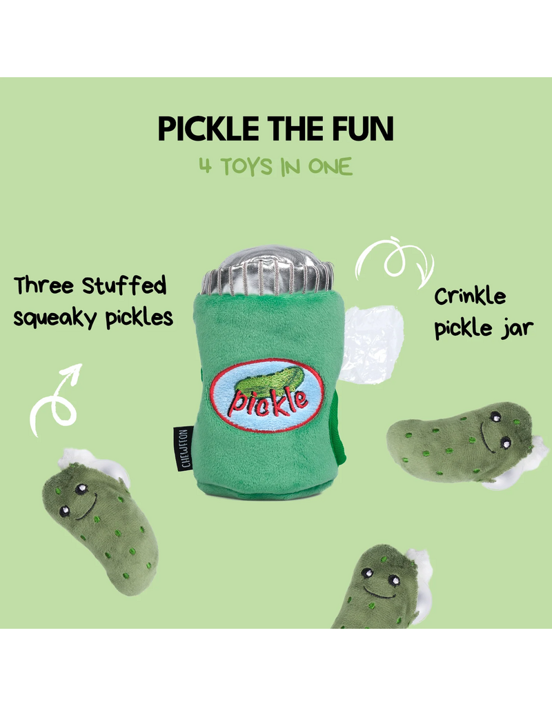 Chewffon Chewffon Plush Dog Toy | Pickle Jar Hide & Seek