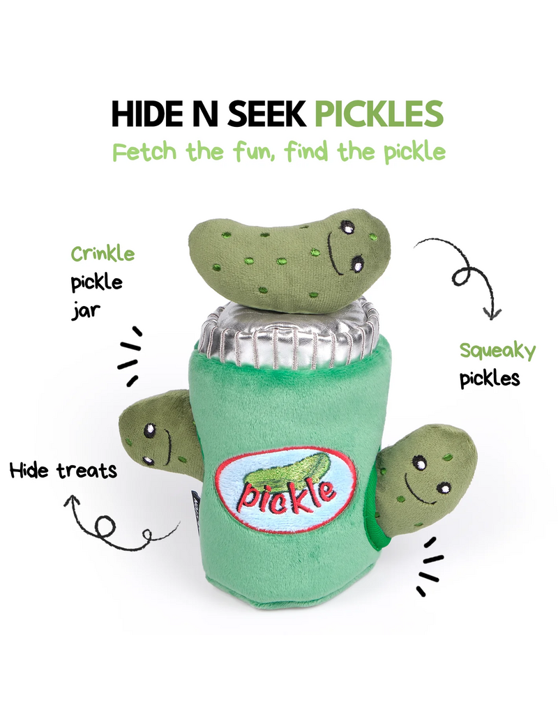 Chewffon Chewffon Plush Dog Toy | Pickle Jar Hide & Seek
