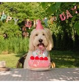 Chewffon Chewffon Plush Dog Toy | Strawberry Roll Cake Puzzle