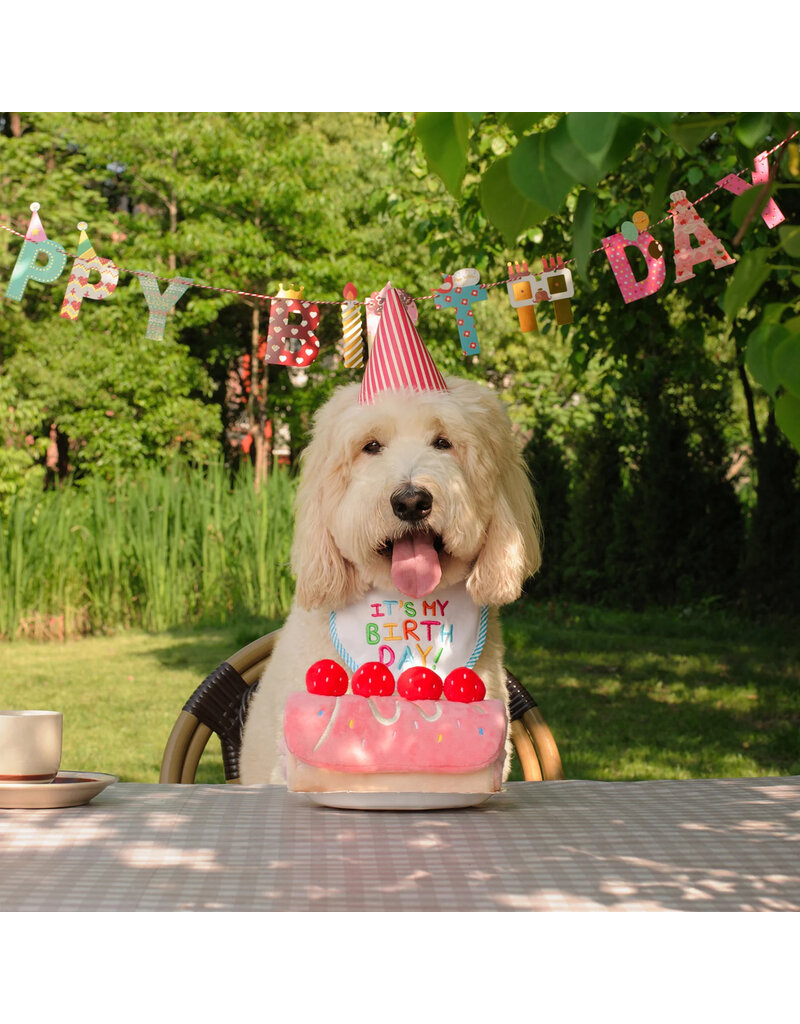 Chewffon Chewffon Plush Dog Toy | Strawberry Roll Cake Puzzle