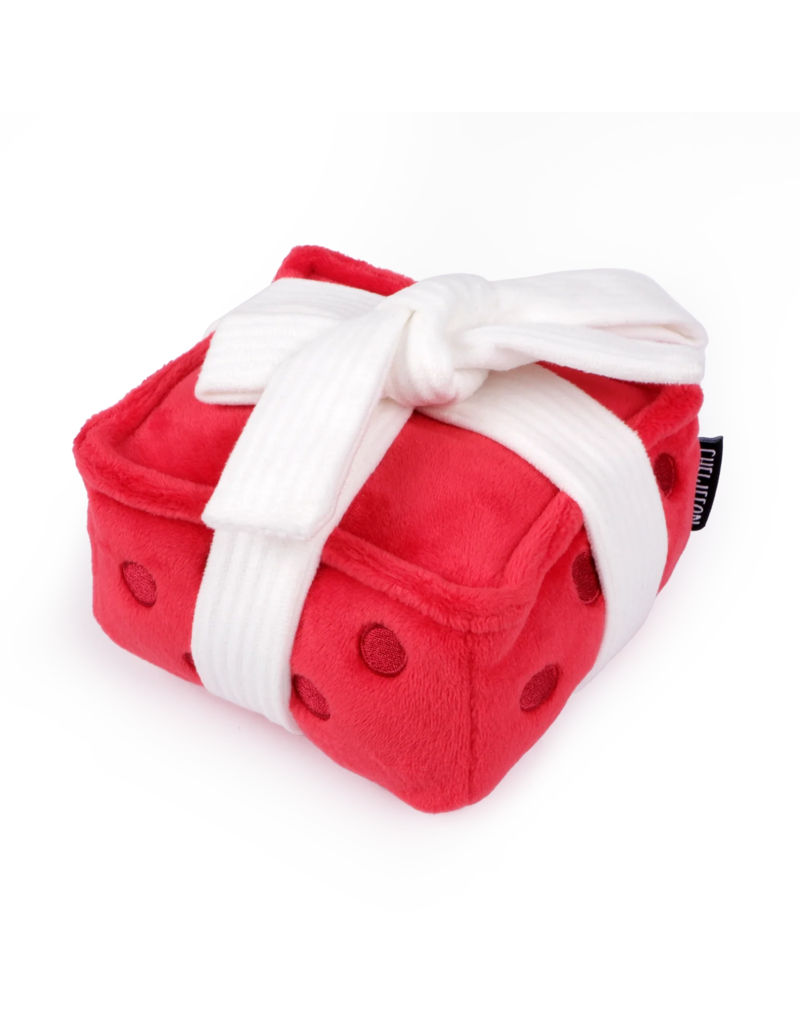 Chewffon Chewffon Plush Dog Toy | Gift Box Crinkle Puzzle
