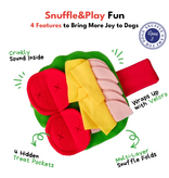 Chewffon Chewffon Plush Dog Toy | Burrito Snuffle