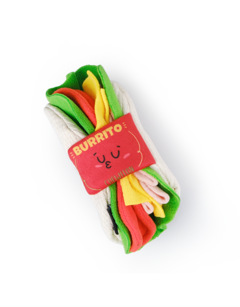 Chewffon Chewffon Plush Dog Toy | Burrito Snuffle
