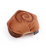 Chewffon Chewffon Plush Dog Toy | Cinnamon Roll Squeaky Snuffle Toy