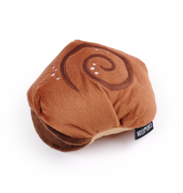 Chewffon Chewffon Plush Dog Toy | Cinnamon Roll Squeaky Snuffle Toy