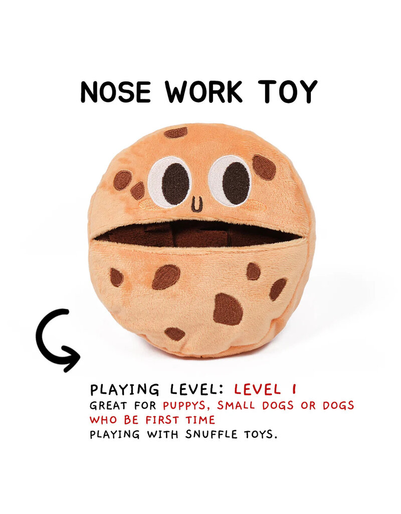 Chewffon Chewffon Plush Dog Toy | Holiday Cookie Snuffle Toy