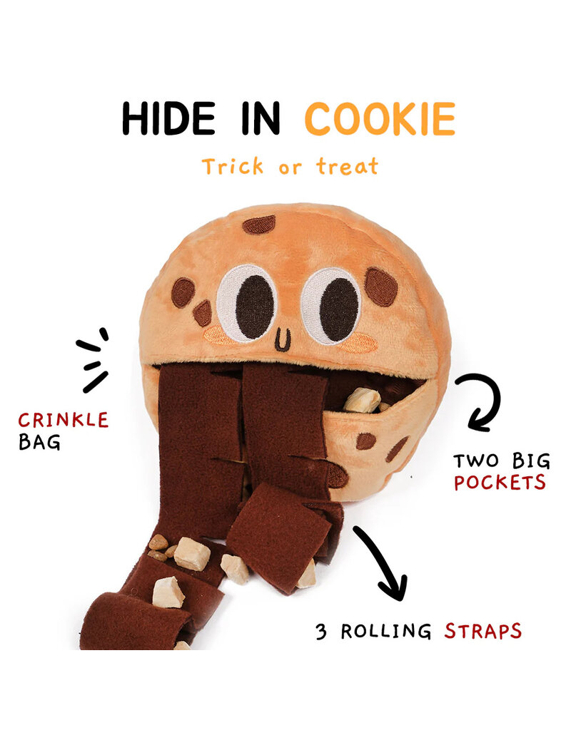 Chewffon Chewffon Plush Dog Toy | Holiday Cookie Snuffle Toy