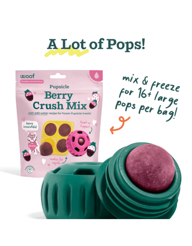 Woof Woof Pupsicle | Powdered Treat Mix Berry Crush Recipe 5.5 oz