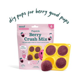 Woof Woof Pupsicle | Powdered Treat Mix Berry Crush Recipe 5.5 oz