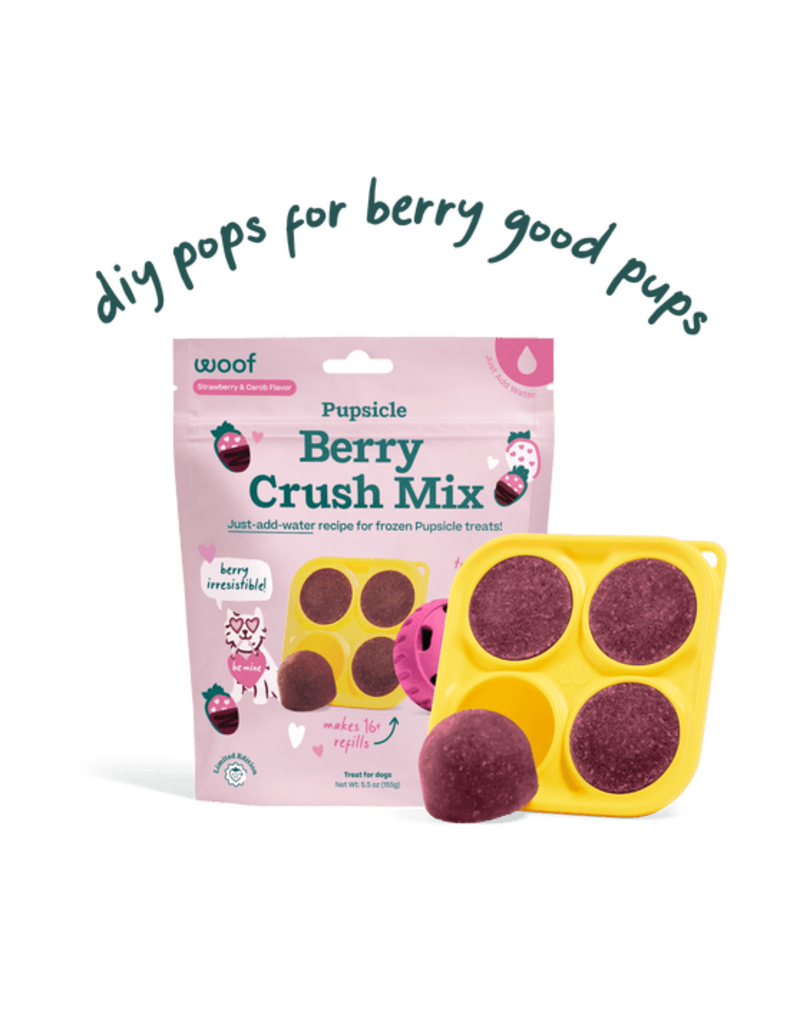 Woof Woof Pupsicle | Powdered Treat Mix Berry Crush Recipe 5.5 oz
