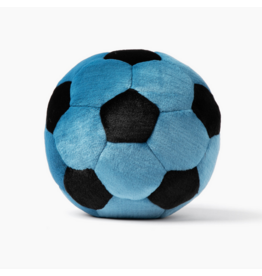 Fluff & Tuff Fluff & Tuff Inc. Dog Toys | Blue Soccer Ball Large