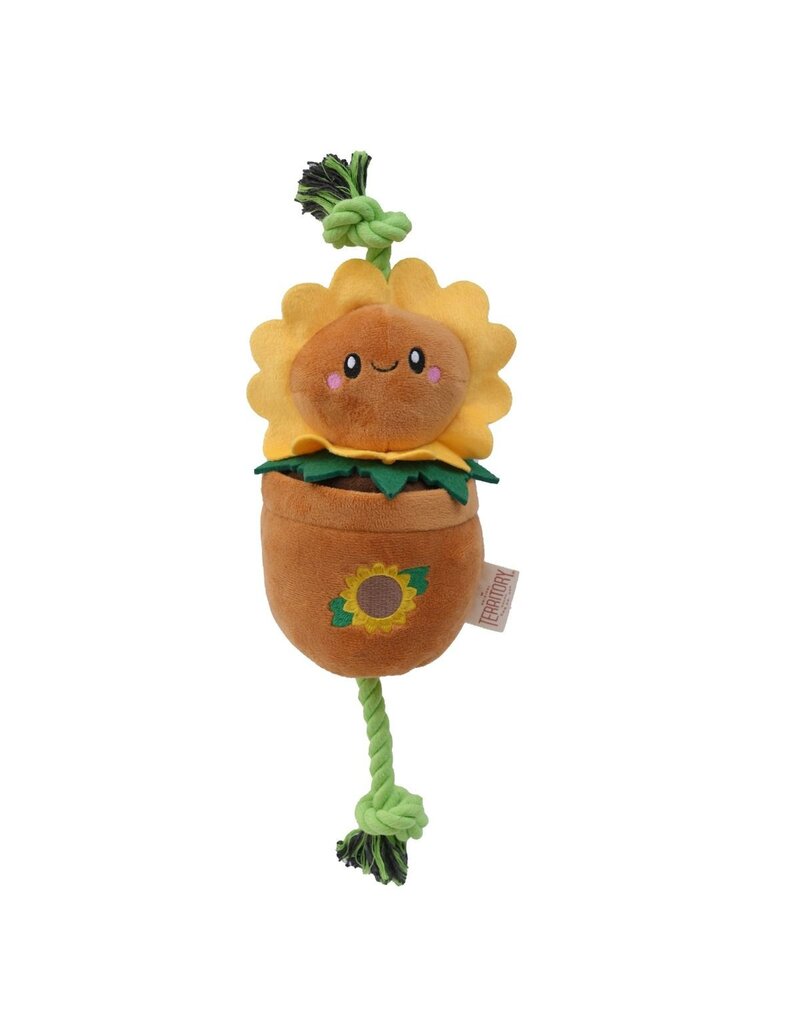 Territory Territory Plush Dog Toy | Sunflower Tug Toy 16"