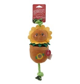Territory Territory Plush Dog Toy | Sunflower Tug Toy 16"