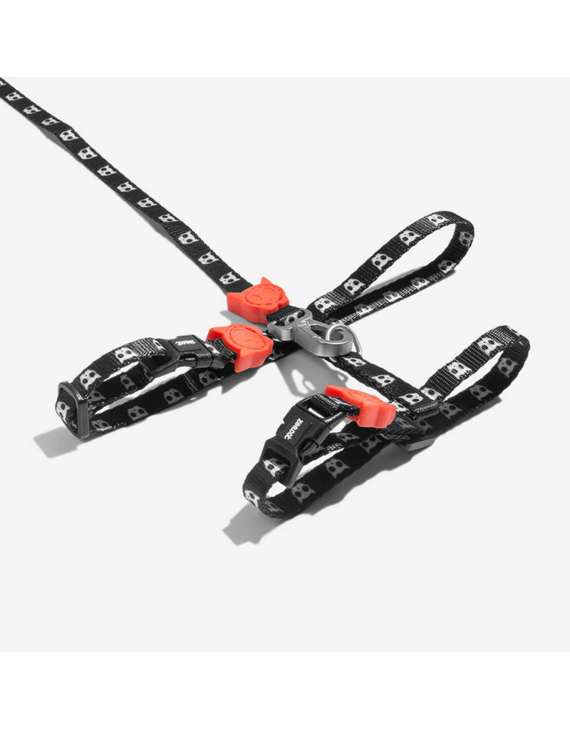 Zee.Dog Zee Cat | Skull Cat Harness with Leash