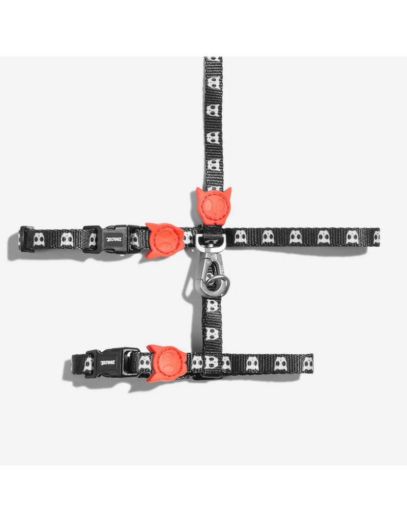 Zee.Dog Zee Cat | Skull Cat Harness with Leash