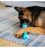 Totally Pooched Totally Pooched Dog Toys | Stuff N' Brush Stick Toy 9" Teal