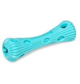 Totally Pooched Totally Pooched Dog Toys | Stuff N' Brush Stick Toy 9" Teal