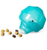 Totally Pooched Totally Pooched Dog Toys | Stuff N' Wobbel Barrel Interactive Toy 5" Teal