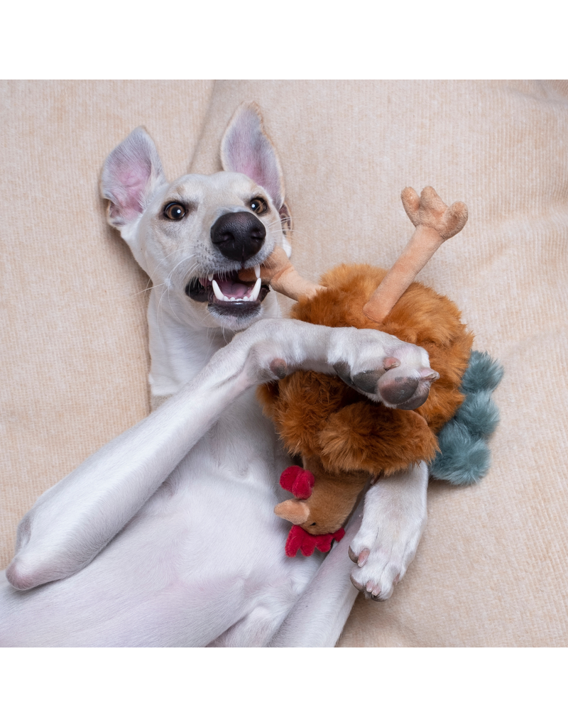 Fluff & Tuff Fluff & Tuff Dog Toys | Chandler Chicken Medium