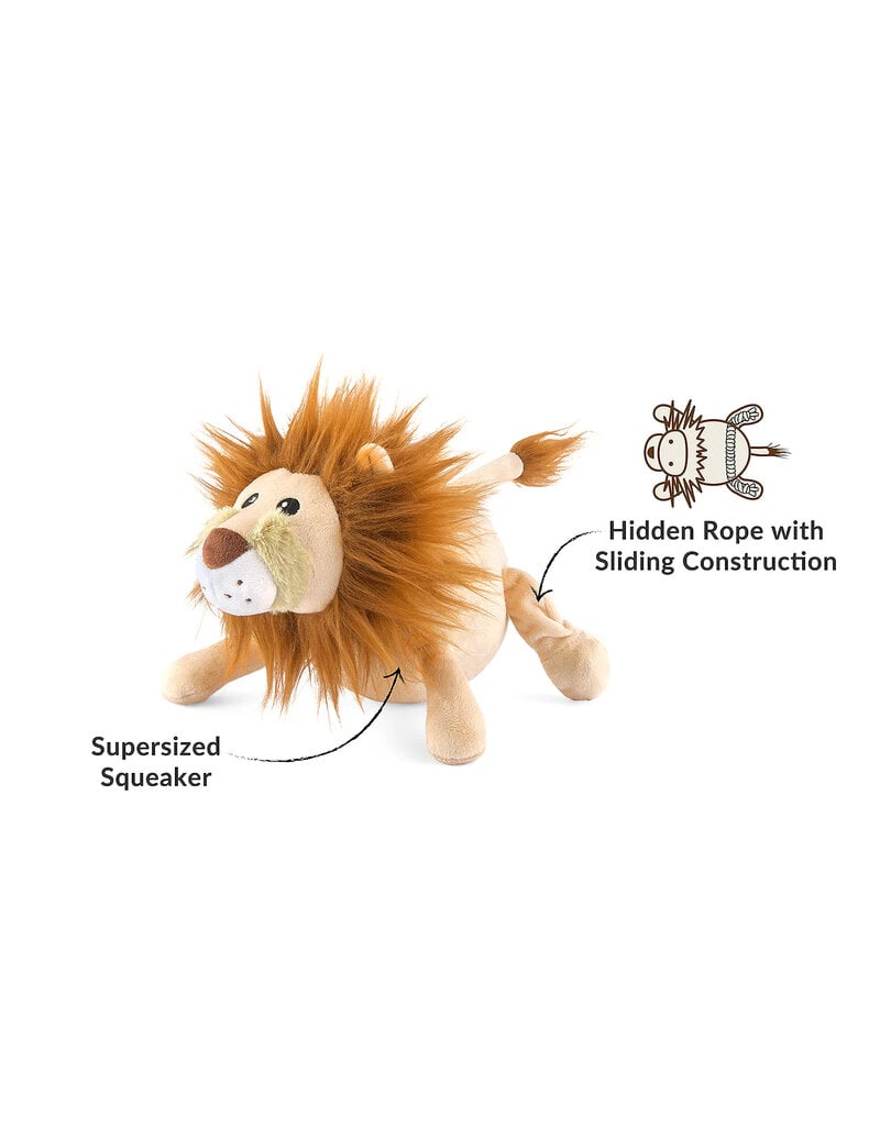PLAY P.L.A.Y. Big Five of Africa Dog Toys | Lion