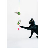 PLAY P.L.A.Y. Feline Frenzy Cat Toys | Purrfectly Pitted Wand Toy