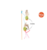 PLAY P.L.A.Y. Feline Frenzy Cat Toys | Purrfectly Pitted Wand Toy