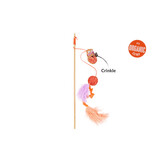 PLAY P.L.A.Y. Feline Frenzy Cat Toys | Swatlami Wand Toy