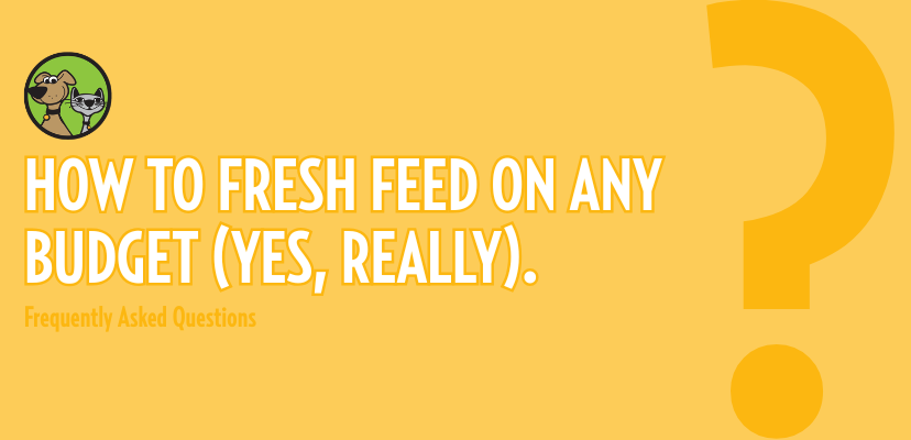 How to Fresh Feed on Any Budget