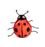 fabdog Fab Dog Plush Toys | Faball Ladybug Small
