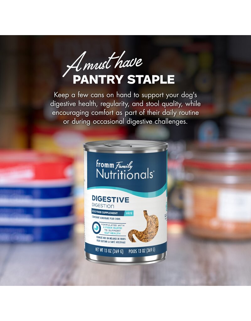 Fromm Fromm Nutritionals Canned Dog Food | Digestive Support Pate 13 oz CASE