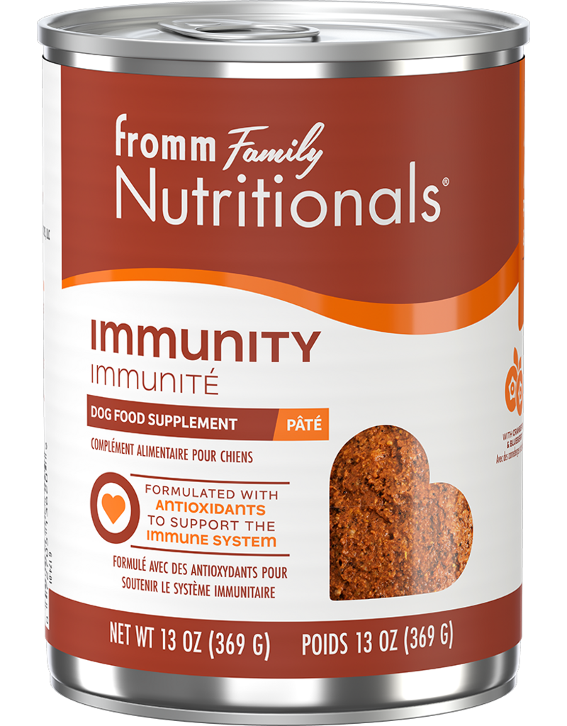 Fromm Fromm Nutritionals Canned Dog Food | Immunity Support Pate 13 oz single
