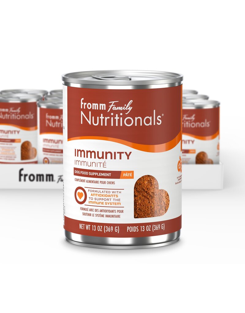 Fromm Fromm Nutritionals Canned Dog Food | Immunity Support Pate 13 oz CASE