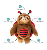 Pet Shop Pet Shop Fringe Studio Plush Dog Toy | Little Ladybug Sloth