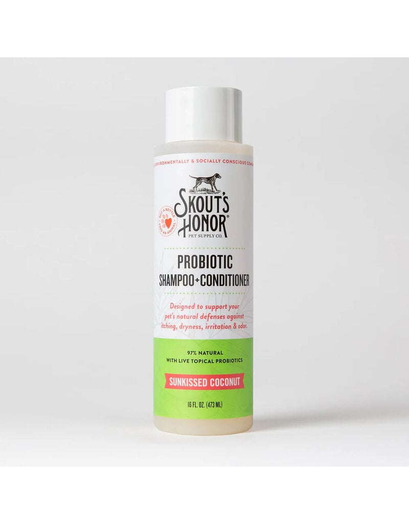 Skout's Honor Skout's Honor Grooming | Sunkissed Coconut Probiotic Shampoo & Conditioner 16 oz