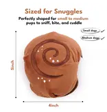 Chewffon Chewffon Plush Dog Toy | Cinnamon Roll Squeaky Snuffle Toy