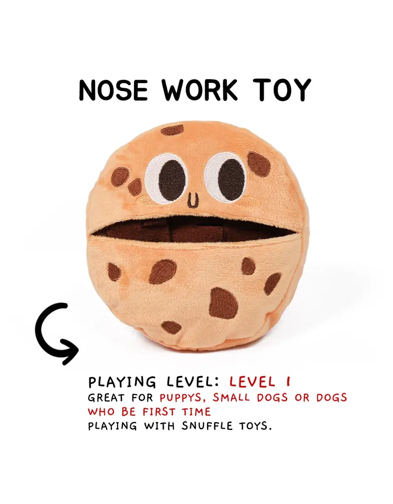 Chewffon Chewffon Plush Dog Toy | Holiday Cookie Snuffle Toy