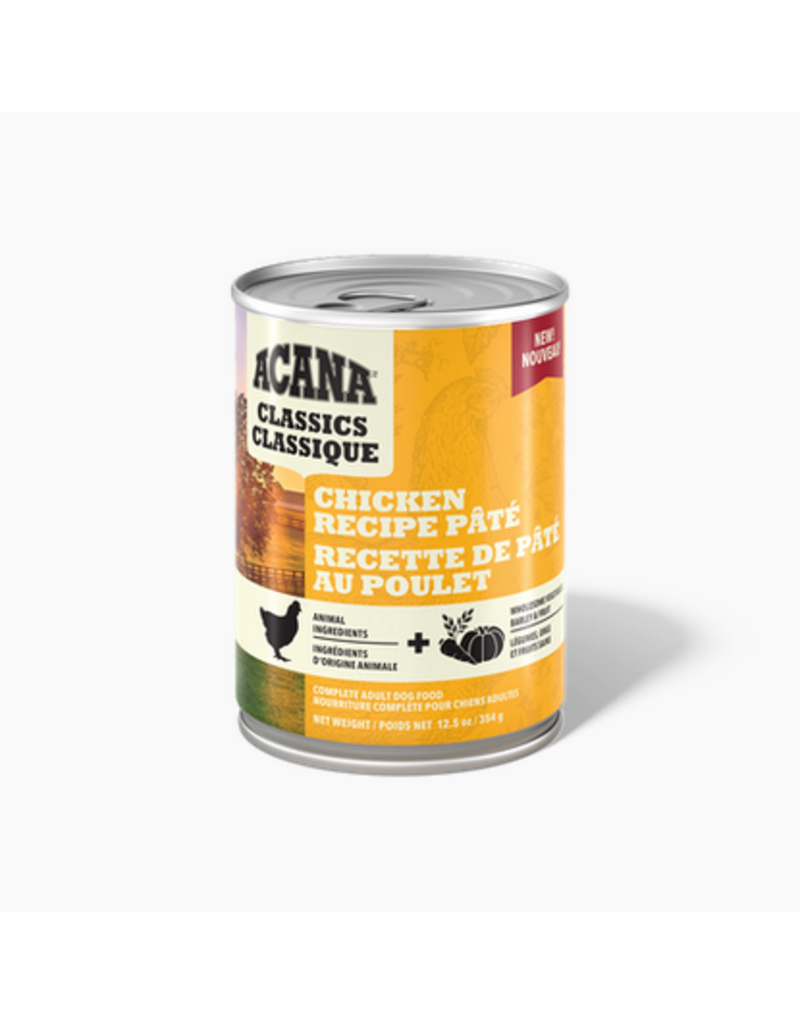 Acana Acana Canned Dog Food | Classic Chicken Pate Recipe 12.5 oz CASE