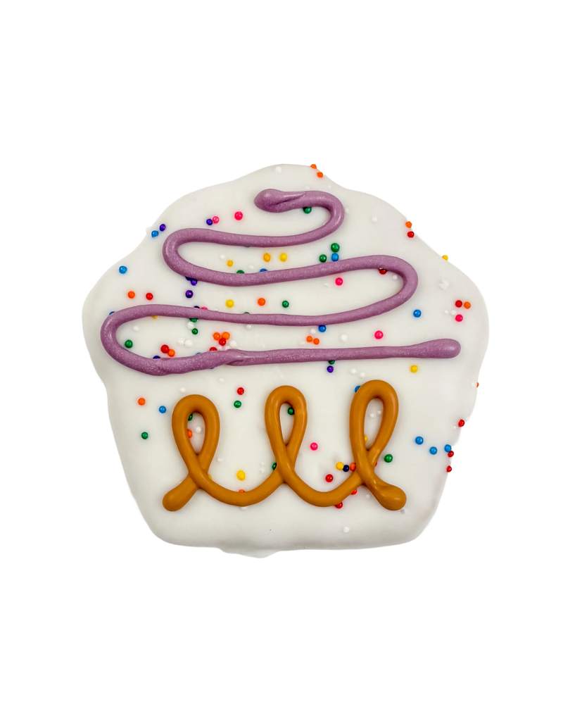 Bosco and Roxy's Bosco & Roxy's Bark-Day Collection | White Sprinkled Cupcakes single