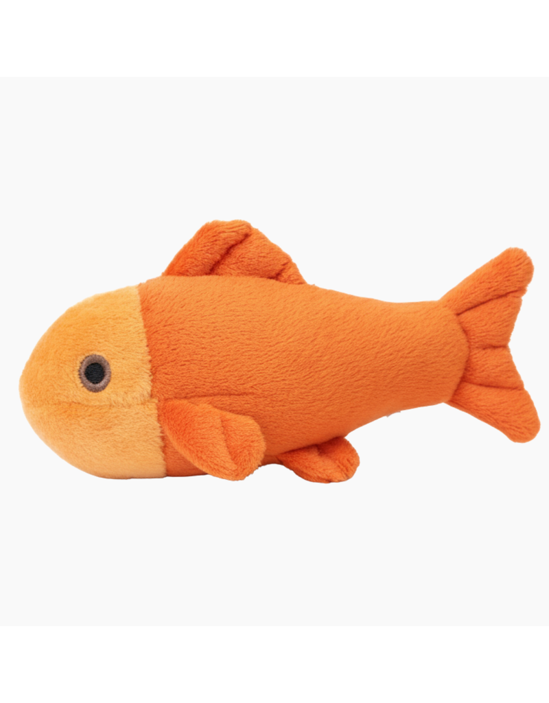 Fluff & Tuff Fluff & Tuff Inc. Dog Toys | Goldie Fish Squeakerless Extra Small (XS)