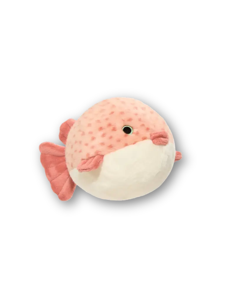 Fluff & Tuff Fluff & Tuff Inc. Dog Toys | Dottie Puffer Fish Small