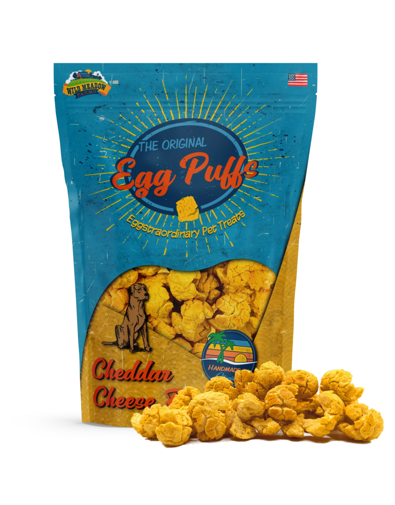 Wild Meadow Farms Wild Meadow Farms Dog Treats | Original Egg Puffs Cheddar Cheese 2 oz
