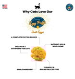 Wild Meadow Farms Wild Meadow Farms Cat Treats | Original Egg Puffs Just Eggs 1 oz