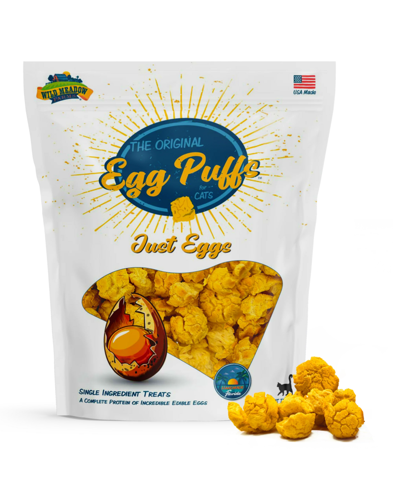 Wild Meadow Farms Wild Meadow Farms Cat Treats | Original Egg Puffs Just Eggs 1 oz