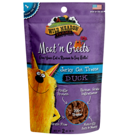 Wild Meadow Farms Wild Meadow Farms Cat Treats | Duck Jerky Meet n Greets  2 oz