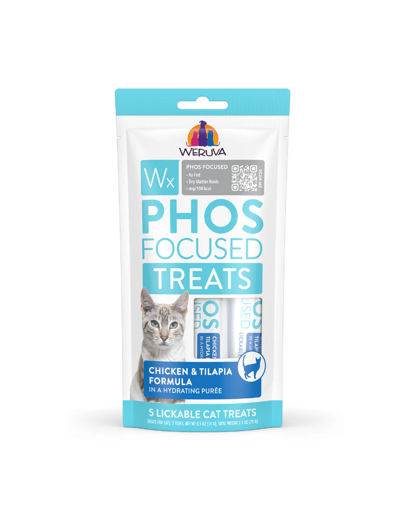 Weruva Weruva Wx | Phos Focused Chicken & Tilapia Formula Lickable Cat Treats 2.5 oz