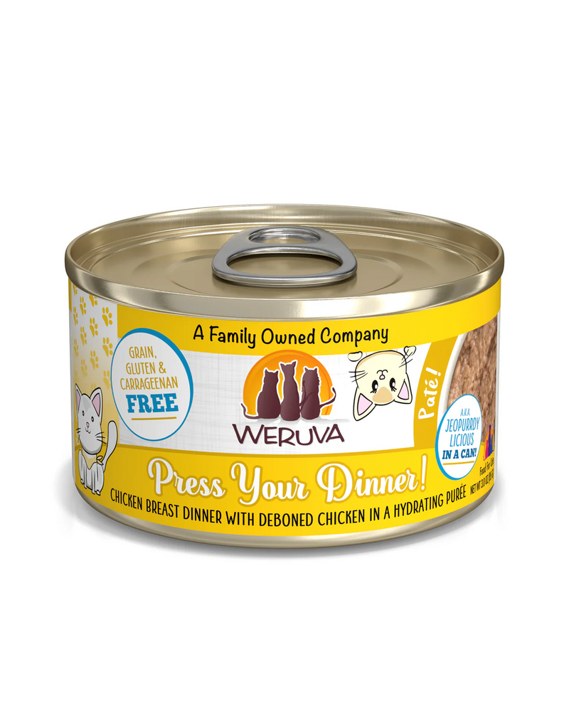 Weruva Weruva Pates Canned Cat Food | Press Your Dinner 3 oz CASE