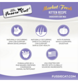 Fussie Cat Fussie Cat Dry Kibble | Market Fresh Kitten Chicken Recipe w/ Goat Milk 10 lb