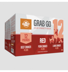 Big Country Raw Big Country Raw Dog Food | Red Grab N Go Variety Box 12 lb (*Frozen Products for Local Delivery or In-Store Pickup Only. *)