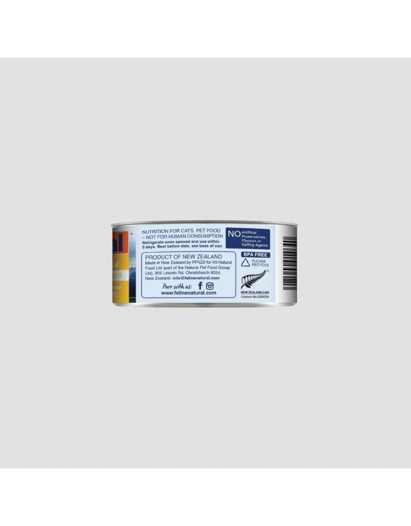 Feline Natural Feline Natural Canned Cat Food | Chicken Feast 3 oz CASE/24